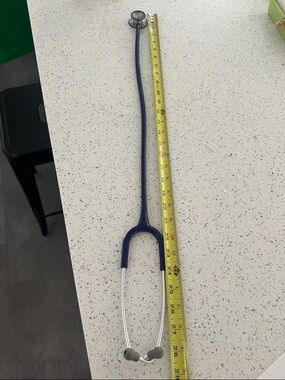 Classic Stethoscope - Purple Tubing with Silver Chestpiece